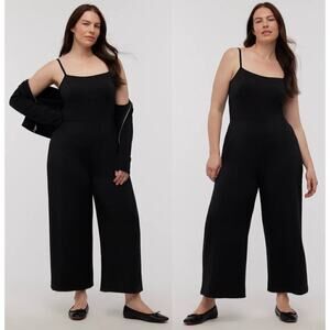 Madewell Lightweight Ponte Straight-Leg Jumpsuit